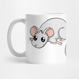 A little Mousie - White Mug